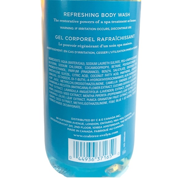 NEW! Crabtree & Evelyn LA SOURCE Refreshing Body Wash🌊 - Picture 5 of 5
